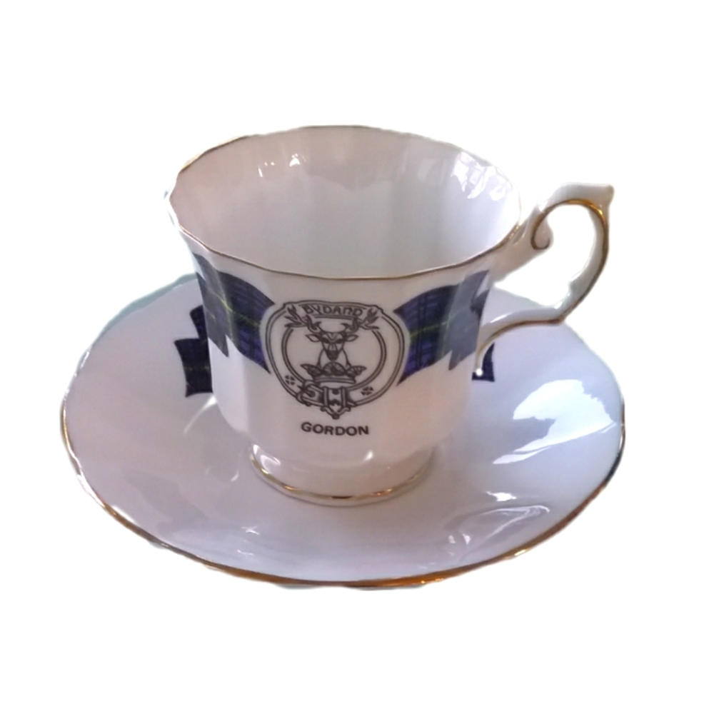 Chiefs Approved Scottish GORDON BYDAND Tea Cup - Made in England by Elizabethan